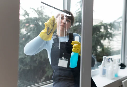 Nettoyage de vitres intérieures et extérieures à Pigny